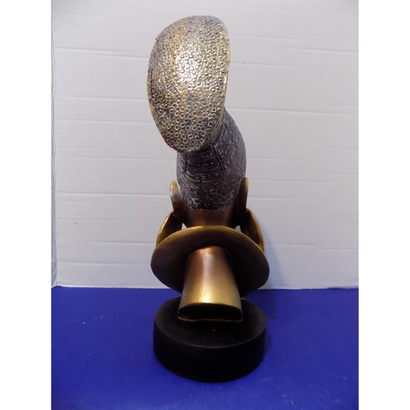 NEW Black African Queen Statue Figurine Bust - Picture 5 of 6